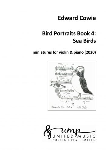 COWIE, Edward : Bird Portraits Book 4: Sea Birds