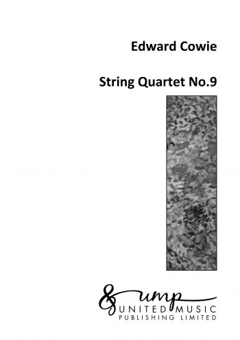 COWIE, Edward : String Quartet No.9