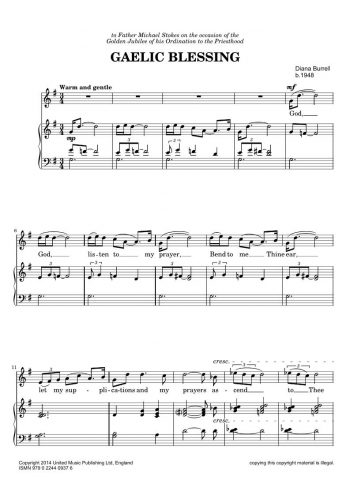 BURRELL, Diana : Gaelic Blessing