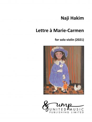 HAKIM, Naji : Lettre à Marie-Carmen