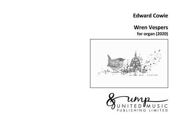 COWIE, Edward : Wren Vespers