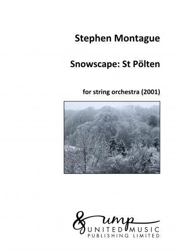 MONTAGUE, Stephen : Snowscape: St Pölten