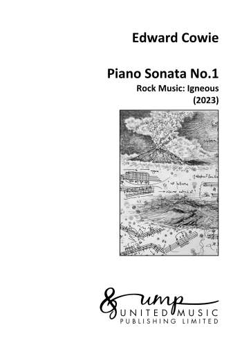 COWIE, Edward : Piano Sonata No.1